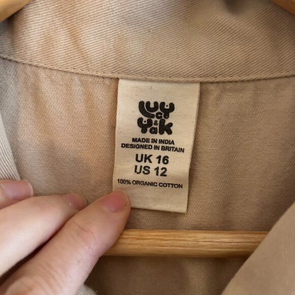 Lucy & Yak Ragan Irish Cream Jumpsuit (no longer sold online) - Picture 3 of 4